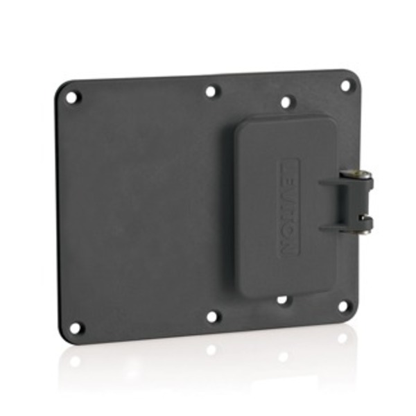 Leviton Weather Resistant 2 Gang Coverplate 3241W-E